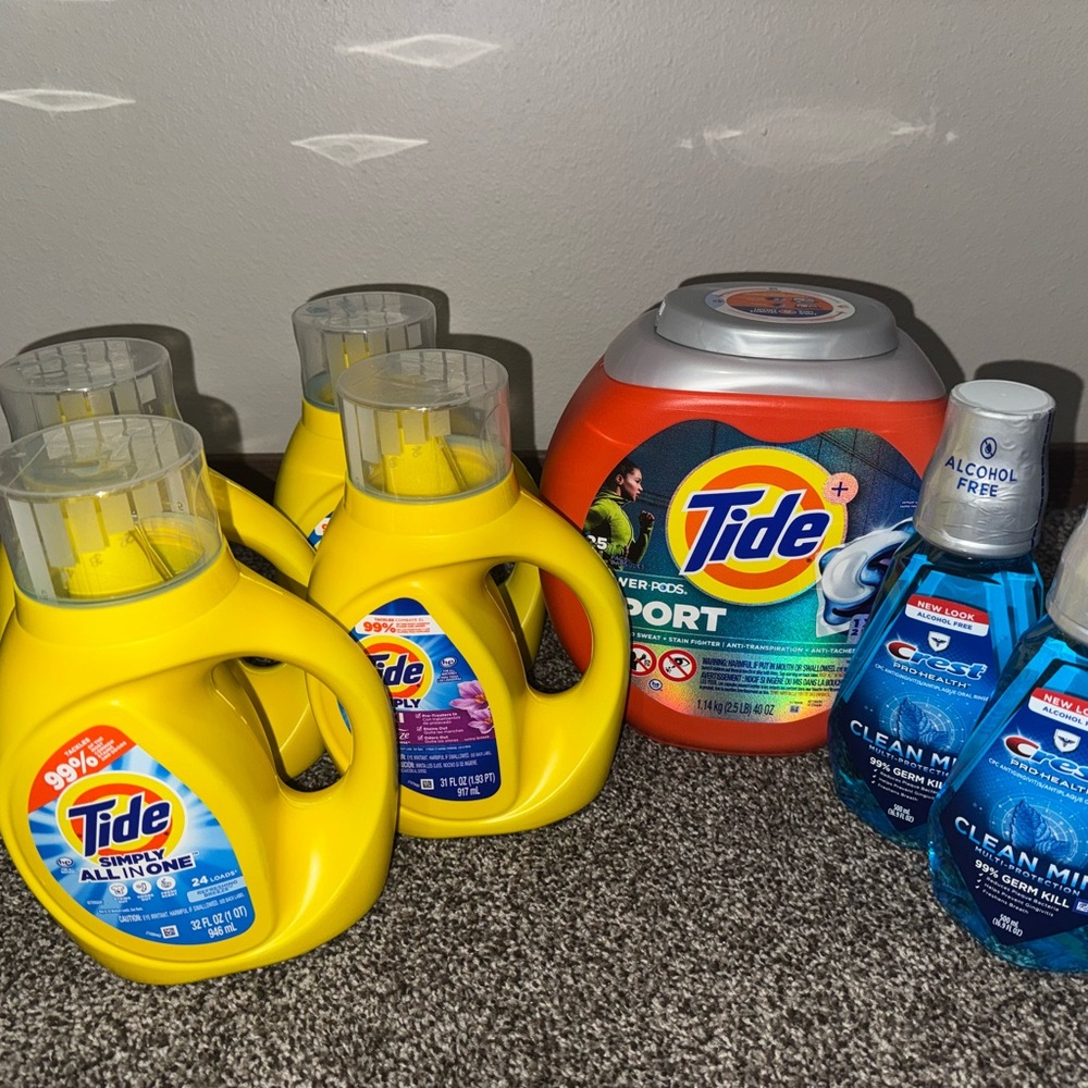 Tide Laundry Detergent Bundle
